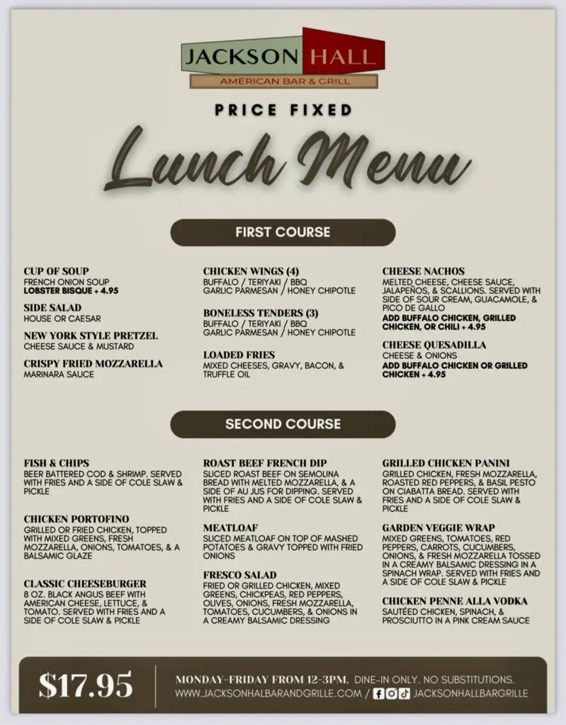 Lunch Specials