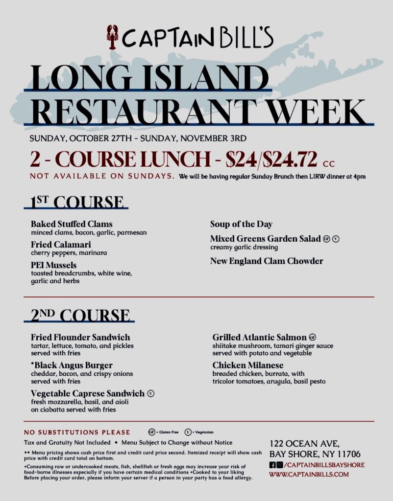 The Best Restaurants Participating in Long Island Restaurant Week