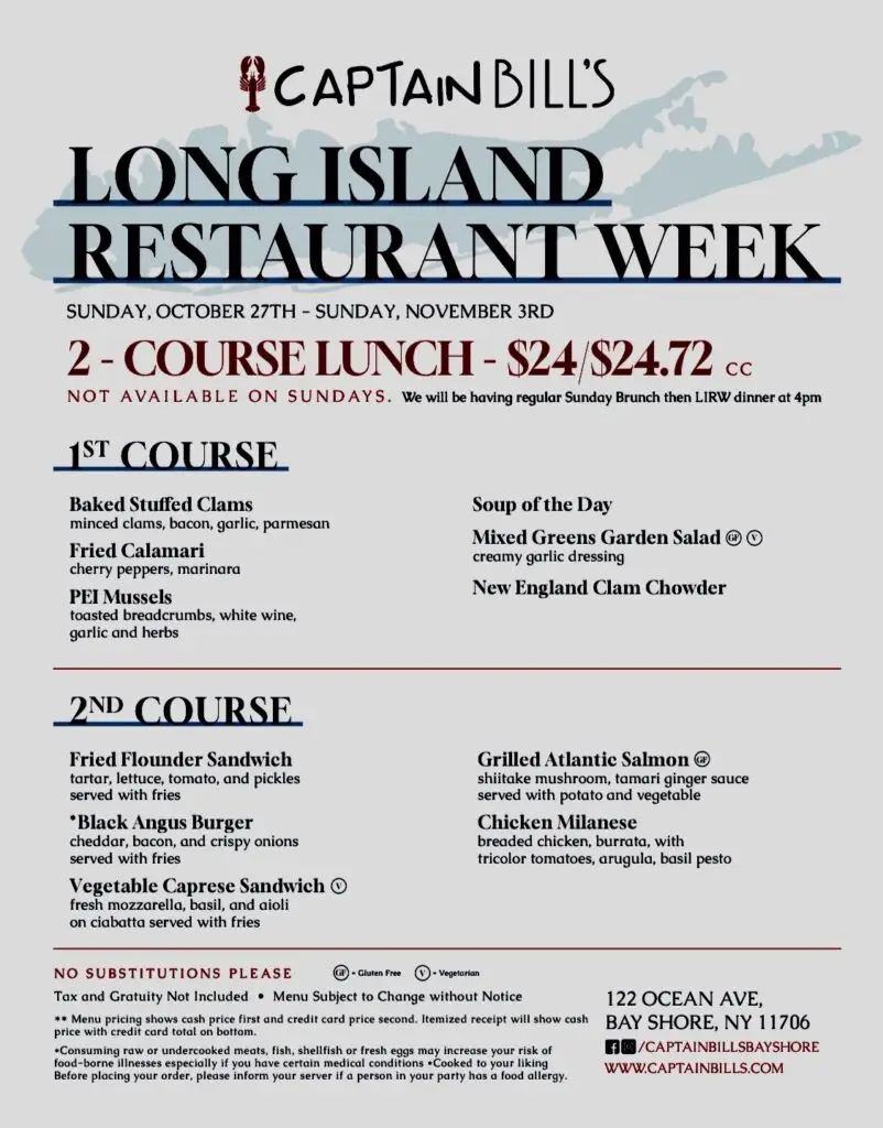 Long Island Restaurant Week
