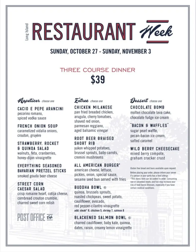 Long Island Restaurant Week