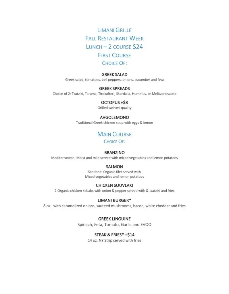 Long Island Restaurant Week