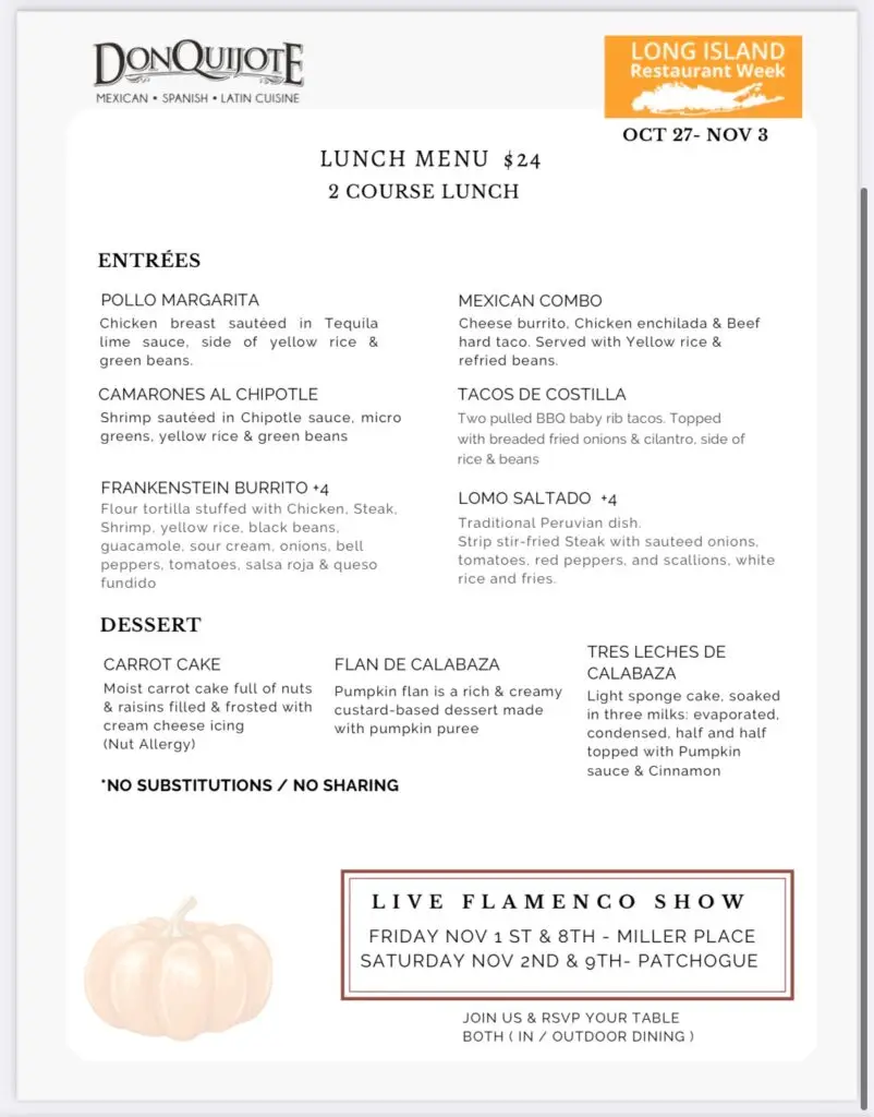 Long Island Restaurant Week