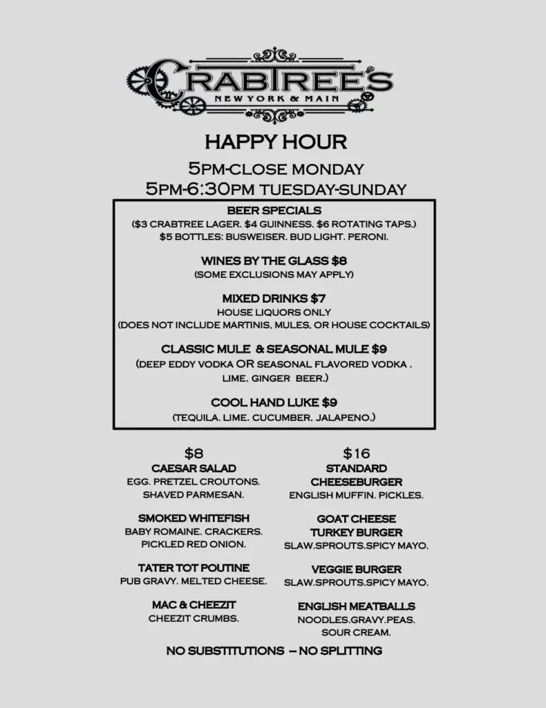 Happy Hours in Huntington