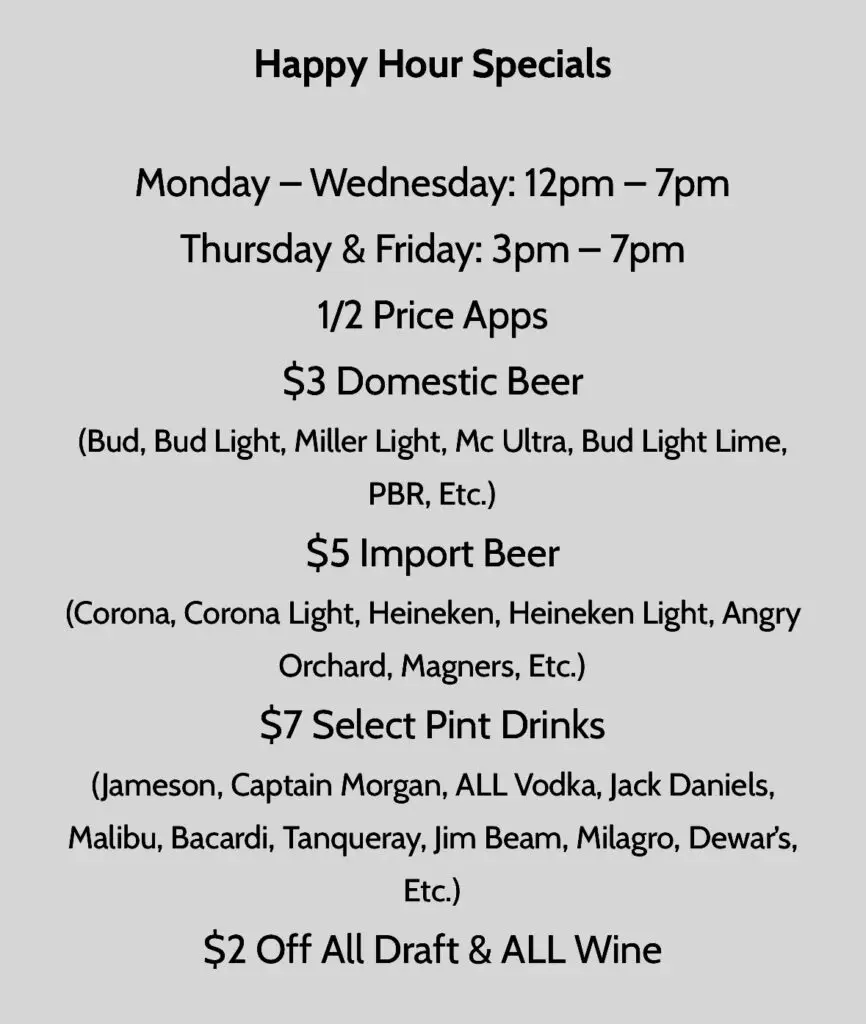 Happy Hours in Patchogue