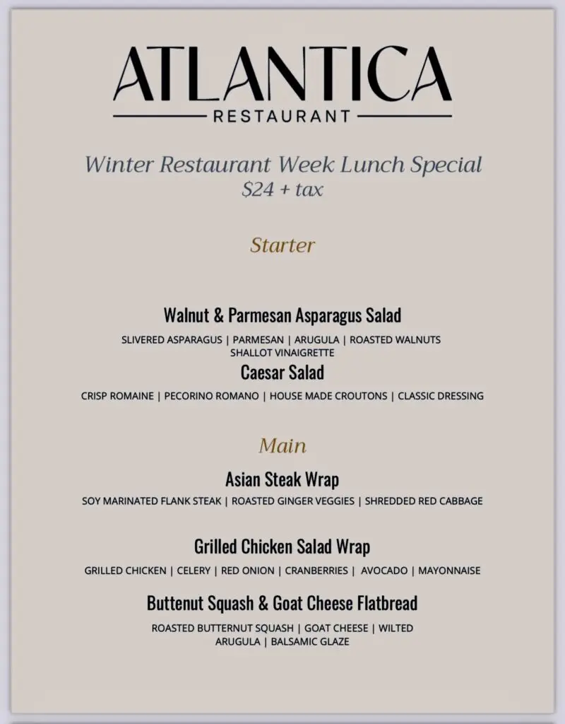 Restaurant Week