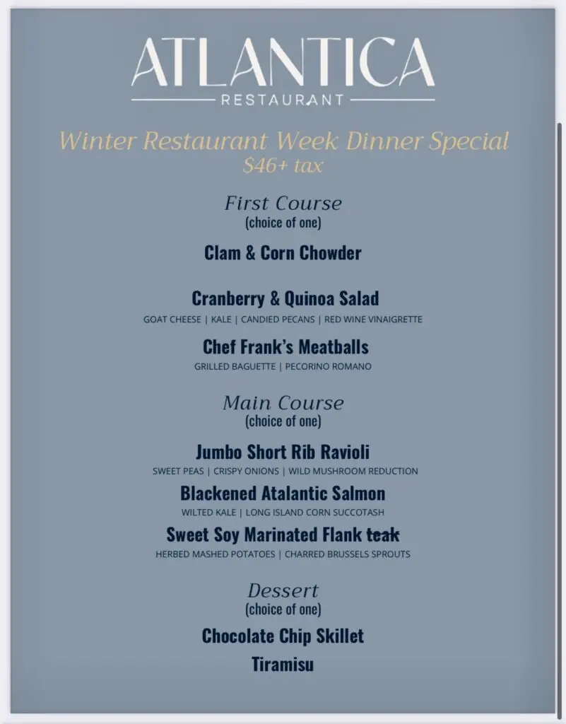 Restaurant Week