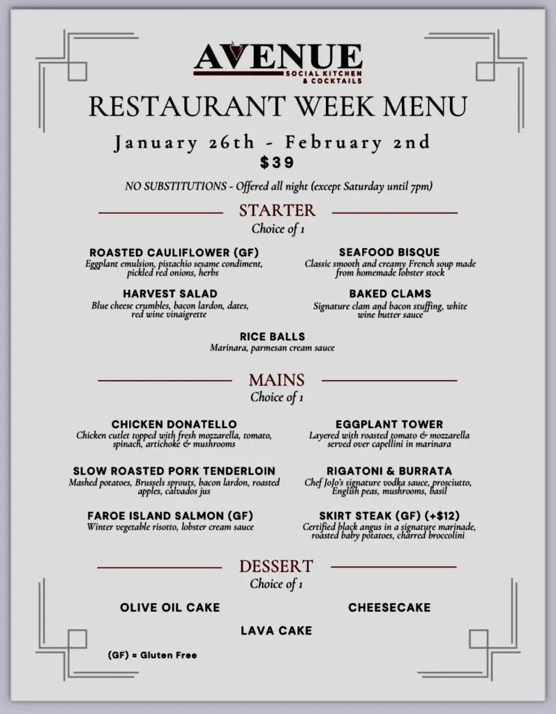 Restaurant Week