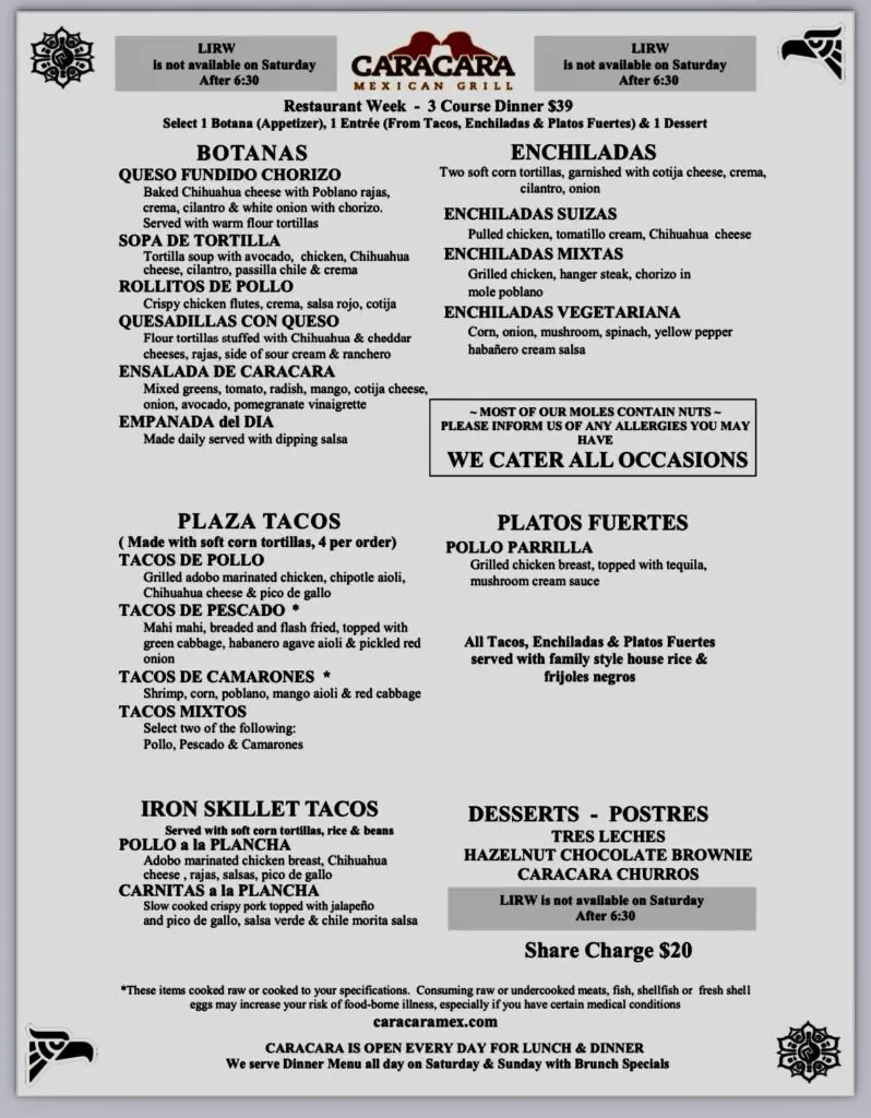 Restaurant Week