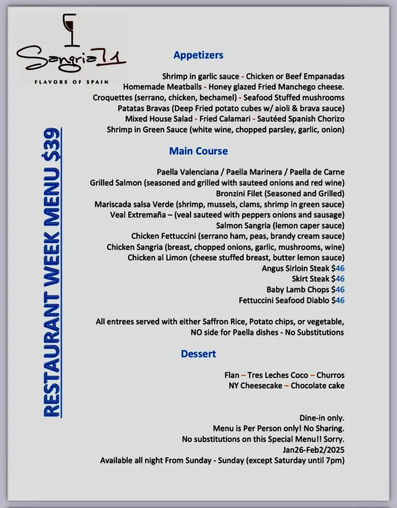 Restaurant Week