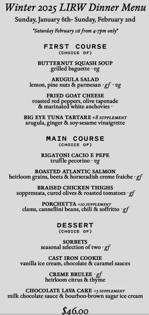 Restaurant Week