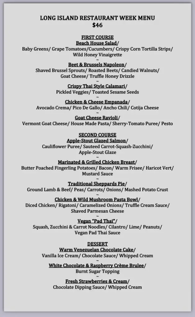 Restaurant Week