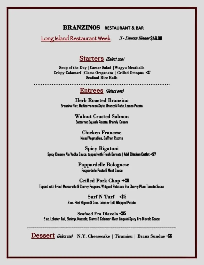 Restaurant Week