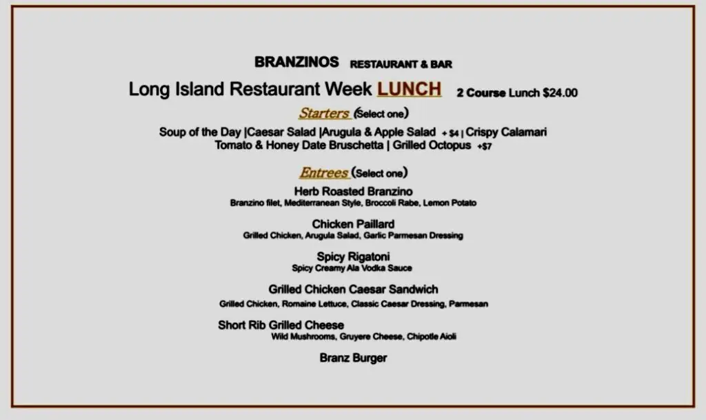 Restaurant Week