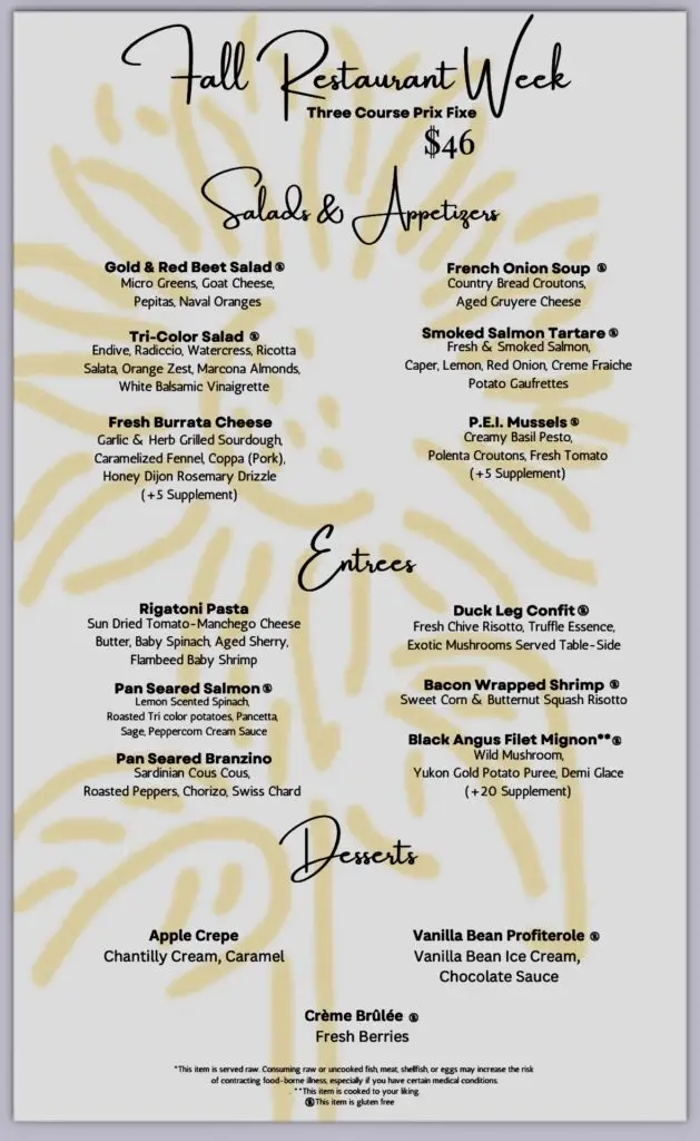 Restaurant Week