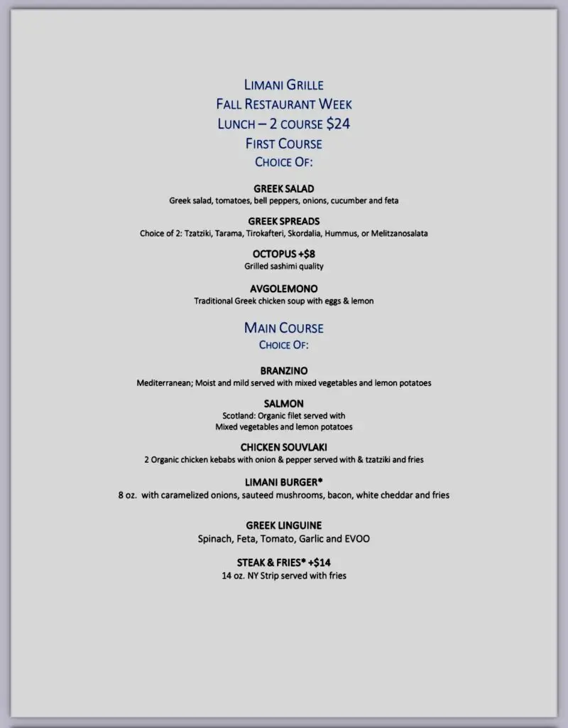 Restaurant Week