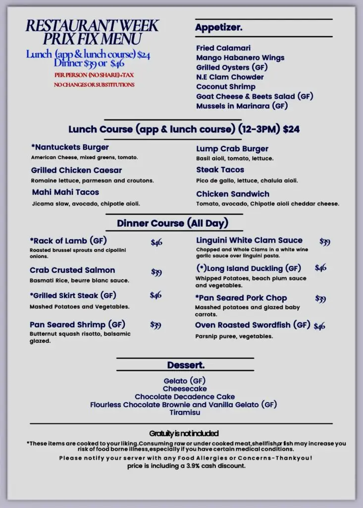 Restaurant Week