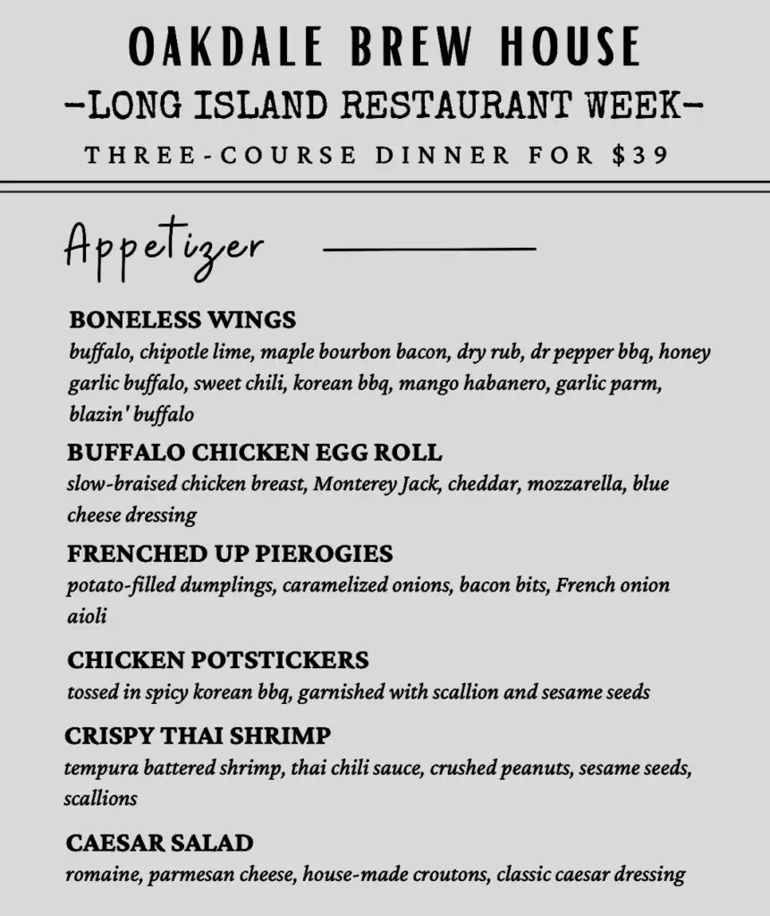 Restaurant Week