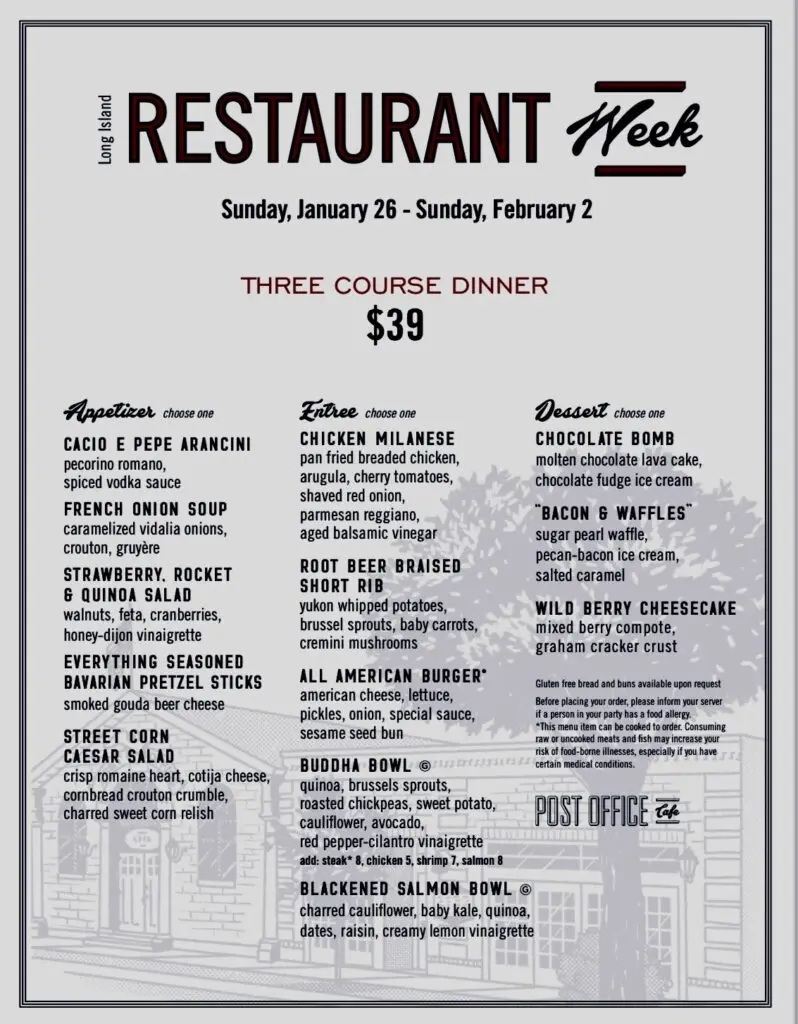 A Complete Guide to LI Restaurant Week including Menus! Going Local Long Island