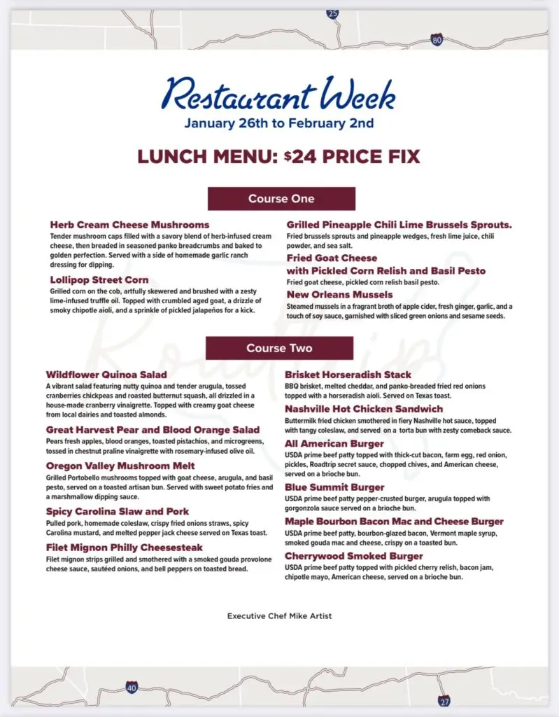 Restaurant Week