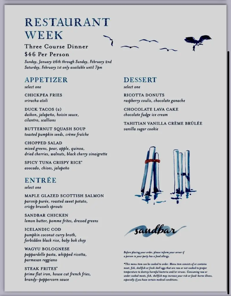 Restaurant Week
