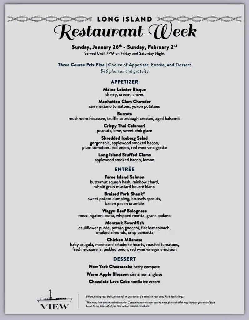 Restaurant Week