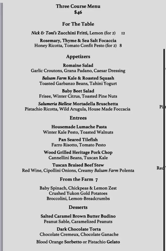 Restaurant Week