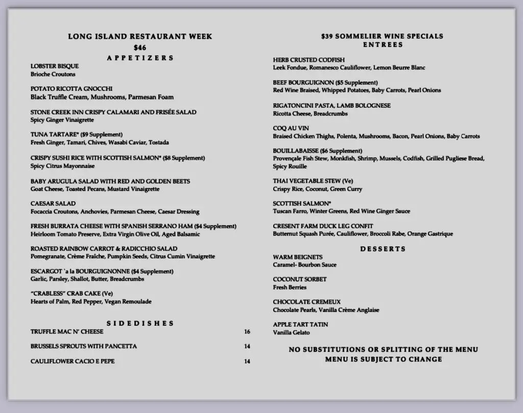 Restaurant Week