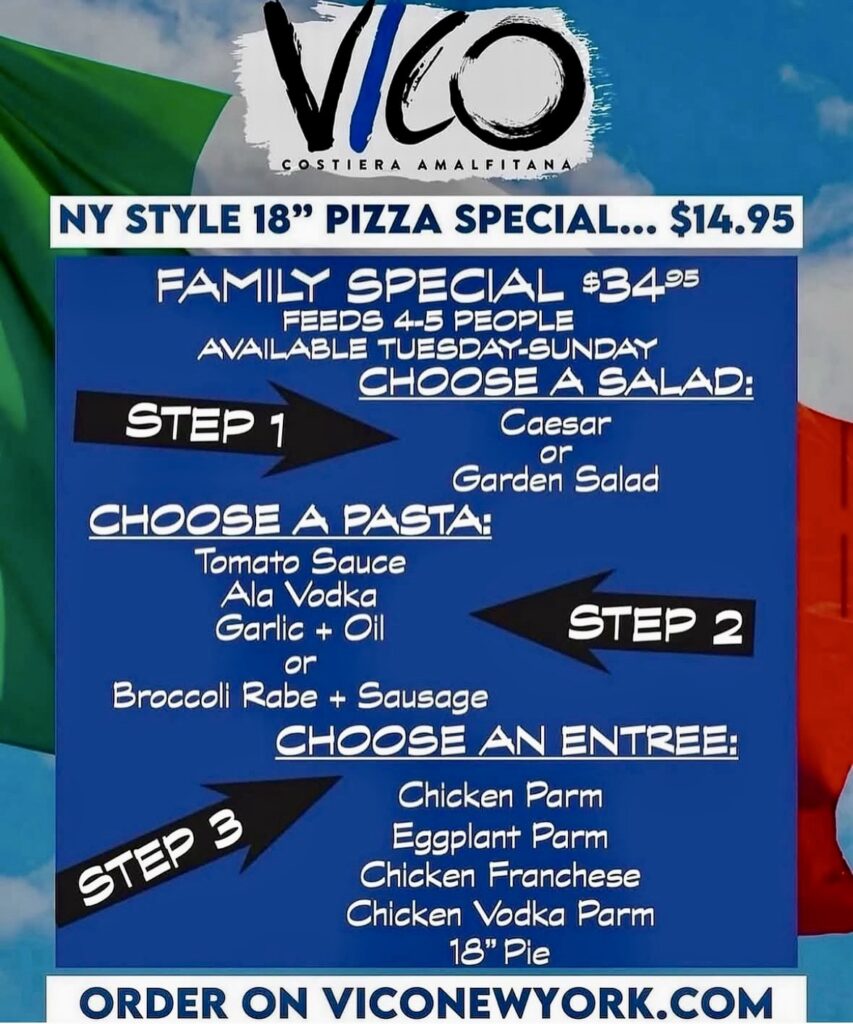 Family Takeout Specials