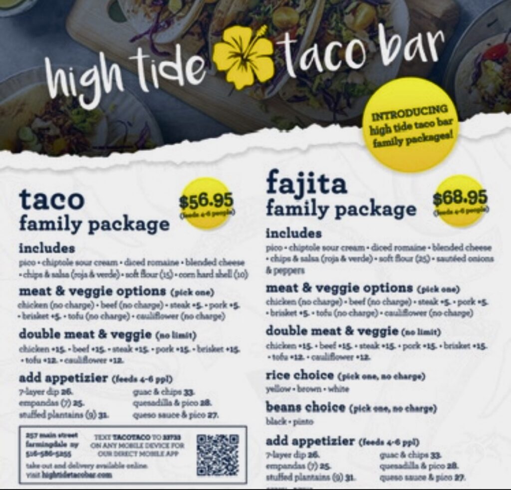 Family Takeout Specials