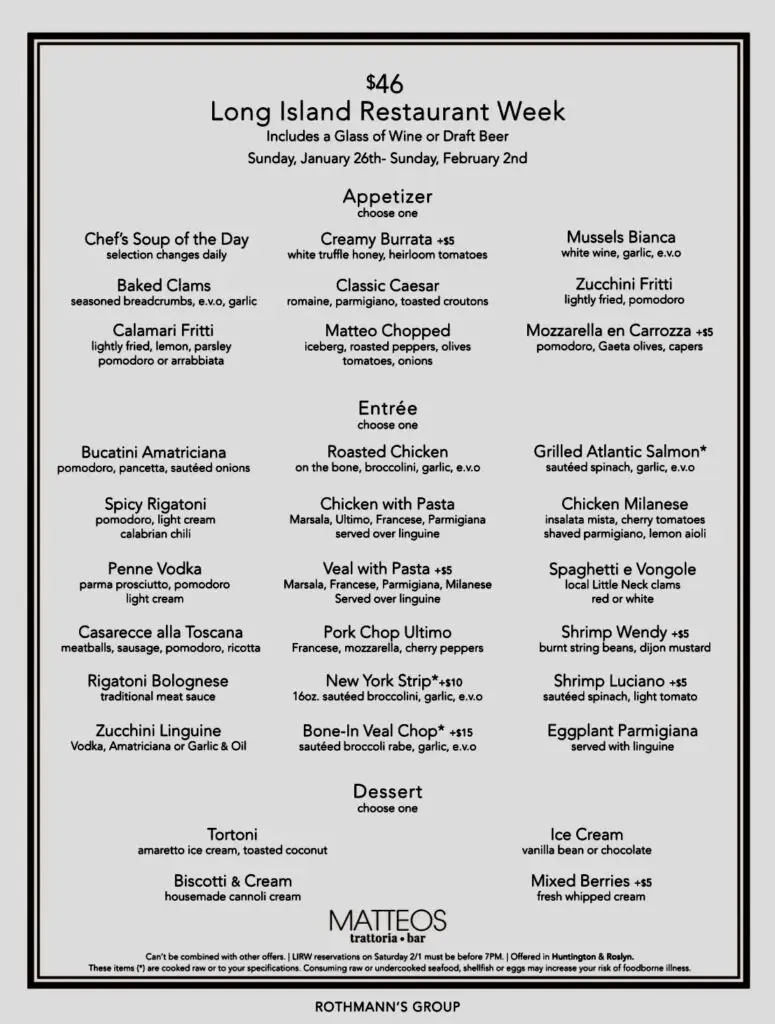 Restaurant Week