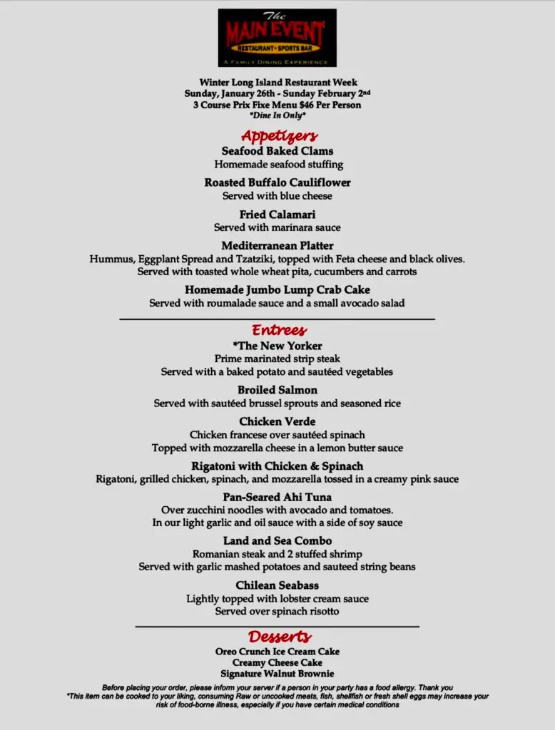 Restaurant Week