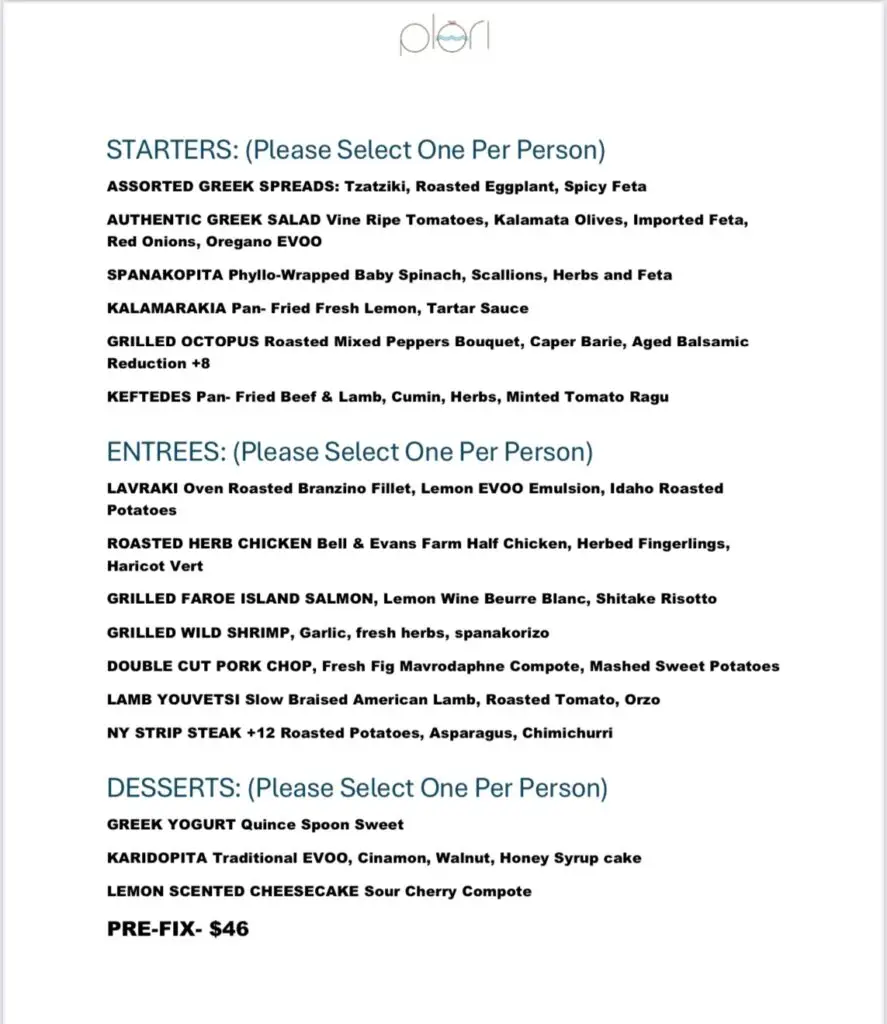 Restaurant Week