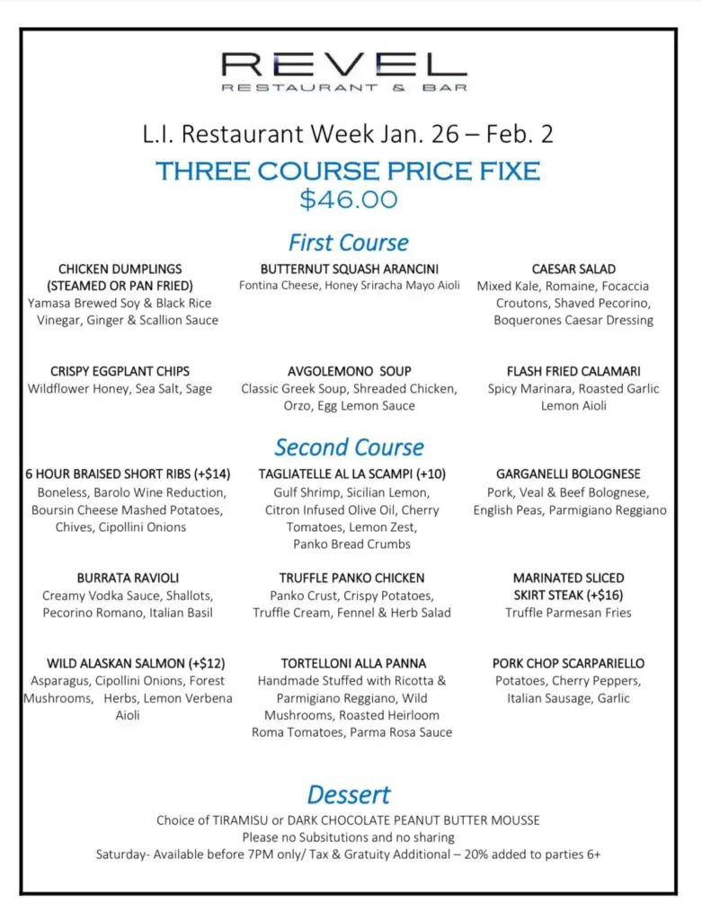 Restaurant Week