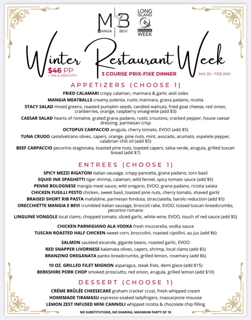 Restaurant Week