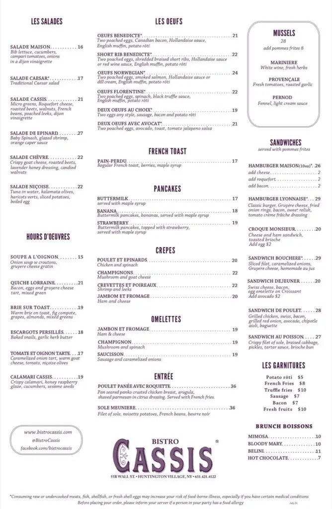 Brunch in Huntington