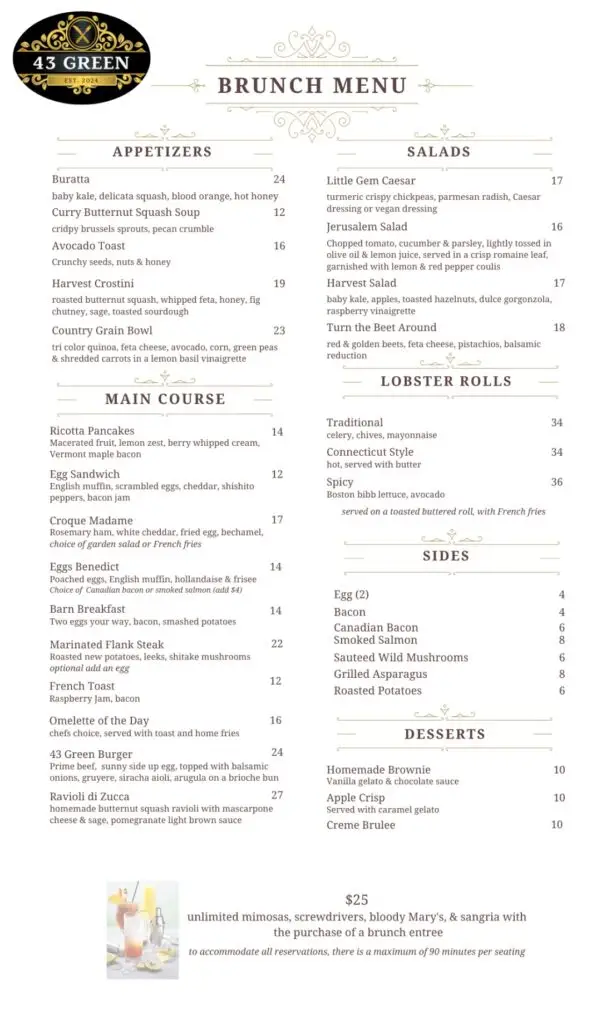 Brunch in Huntington