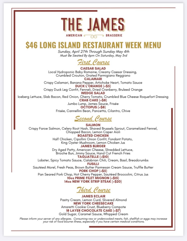 Long Island Restaurant Week