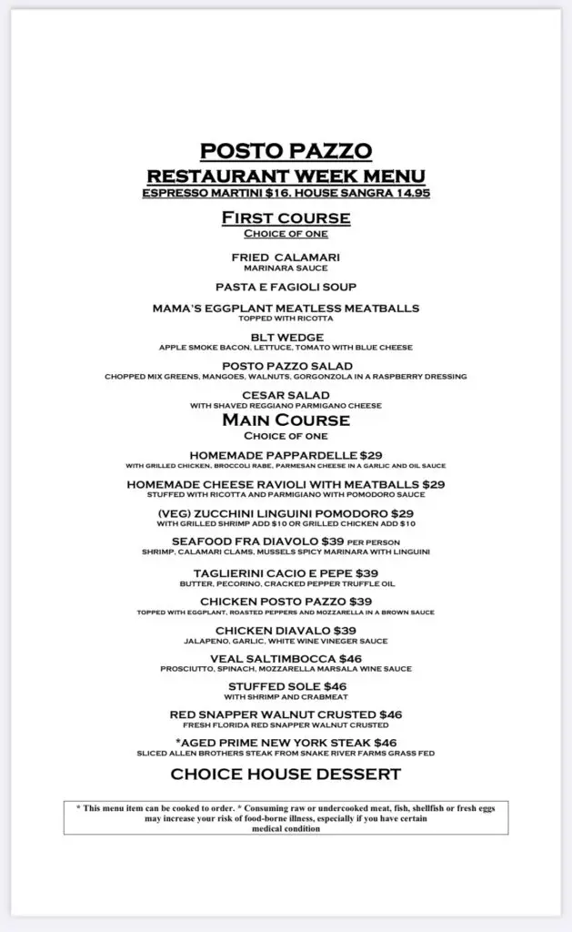 Long Island Restaurant Week