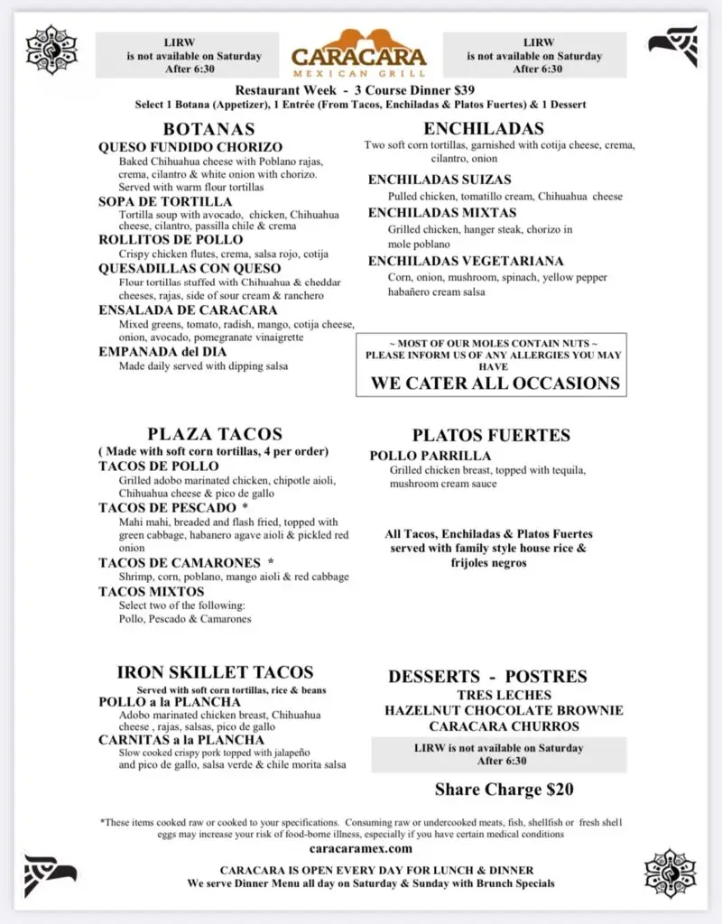 Long Island Restaurant Week