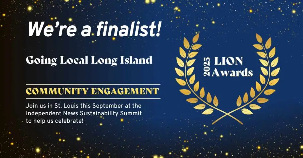 Lion Awards Finalist featuring Going Local Long Island