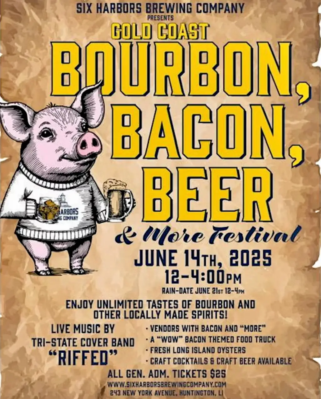 Bourbon, Bacon, Beer