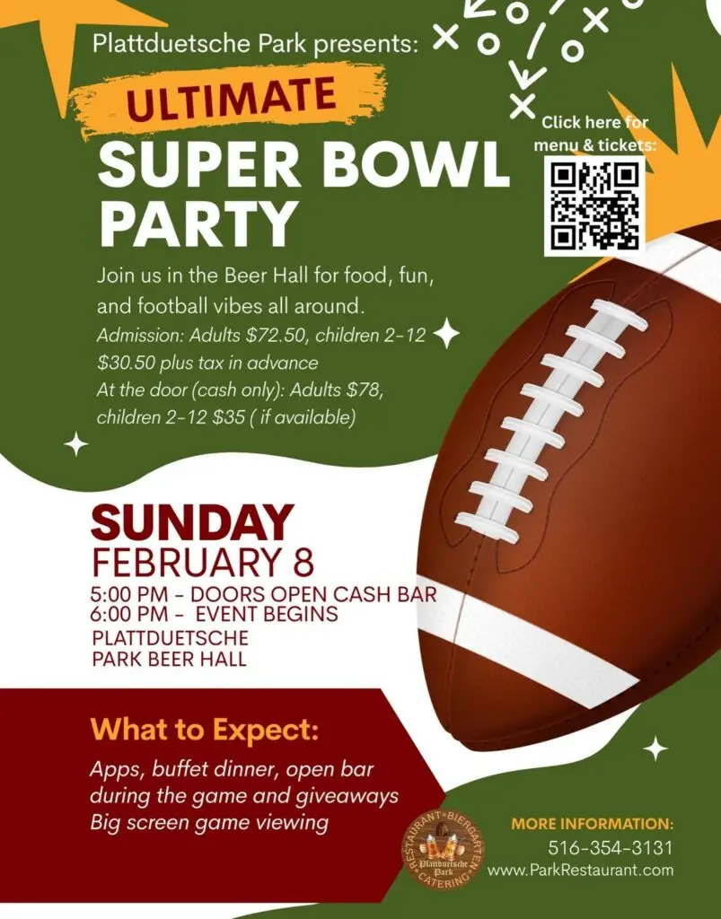 Plattsdueche Park Superbowl Party – Going Local Long Island The Big Game