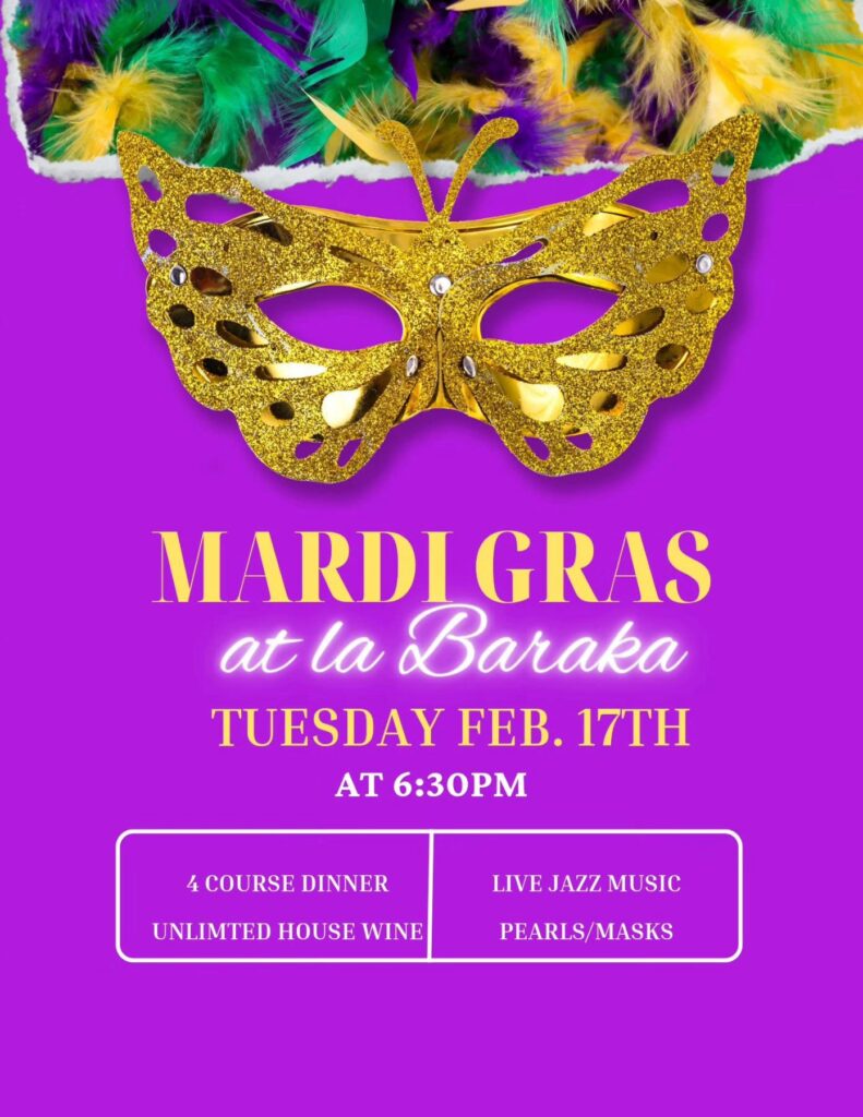 Mardi Gras at Baraka – Going Local Long Island Mardi Gras