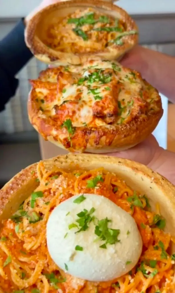 Pasta Bread Bowls – Going Local Long Island Viral Bites