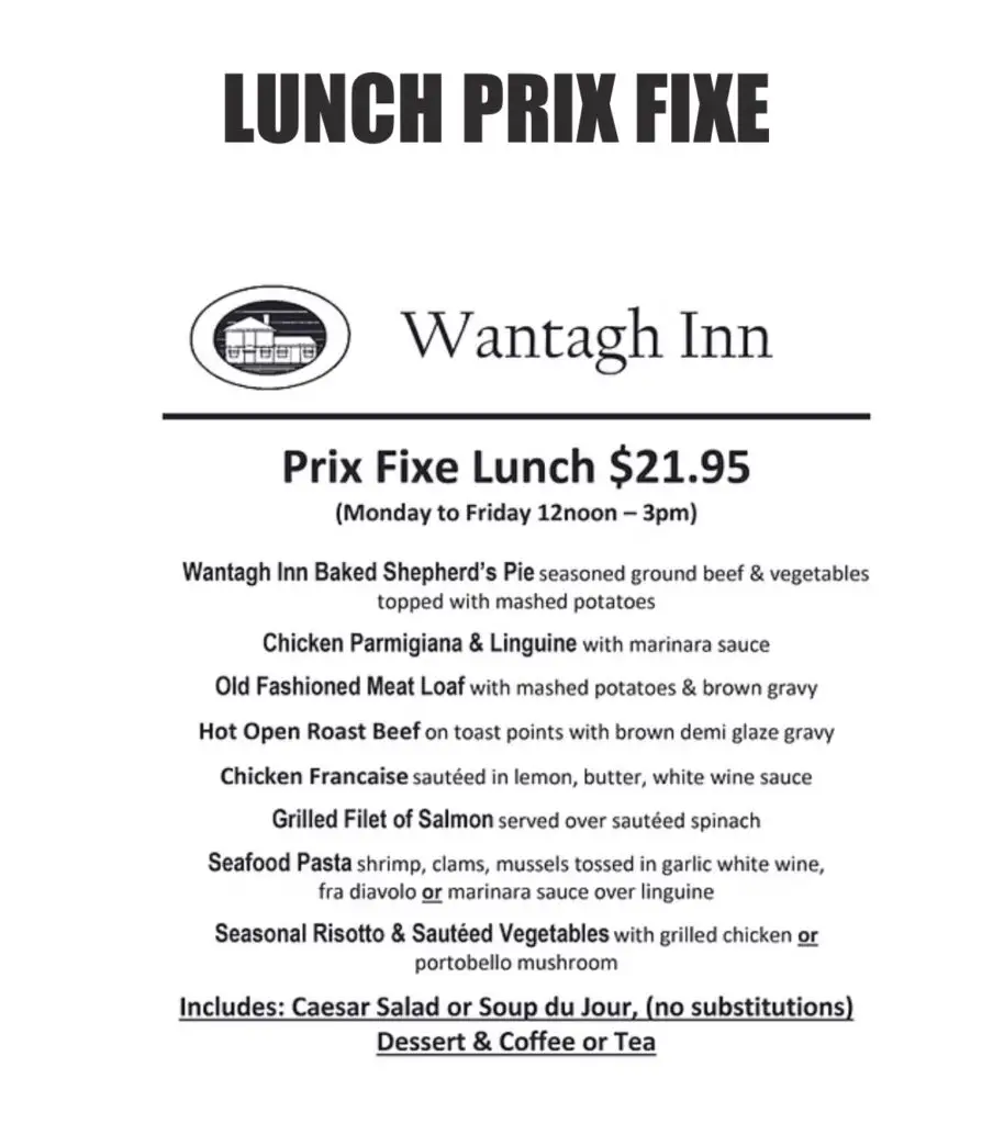 Wantagh Inn – Going Local Long Island Lunch Specials