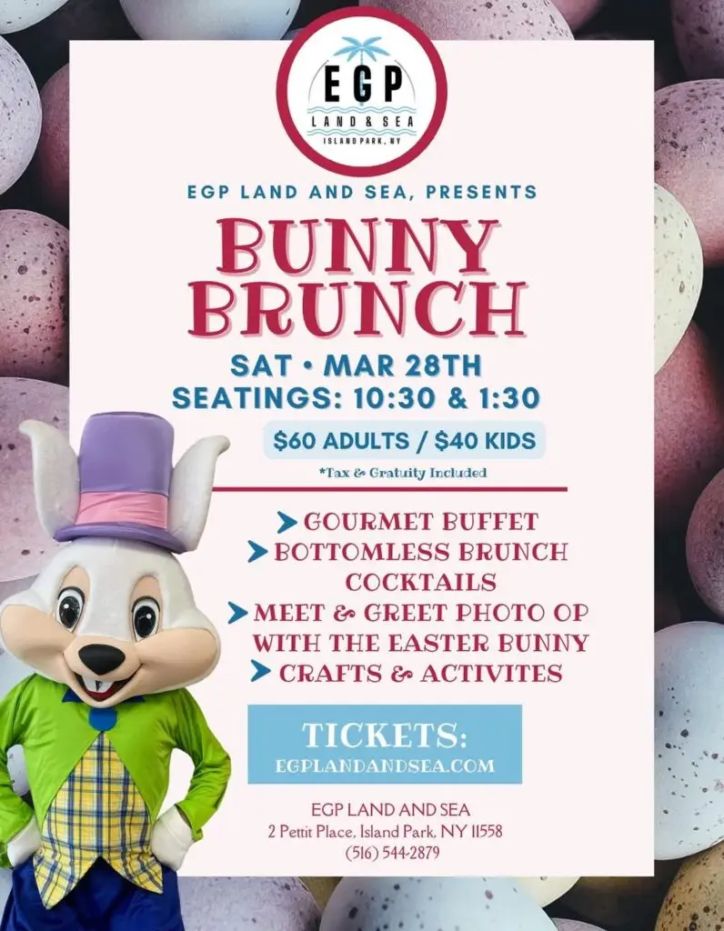 EGP Land & Sea – Going Local Long Island Easter Brunch