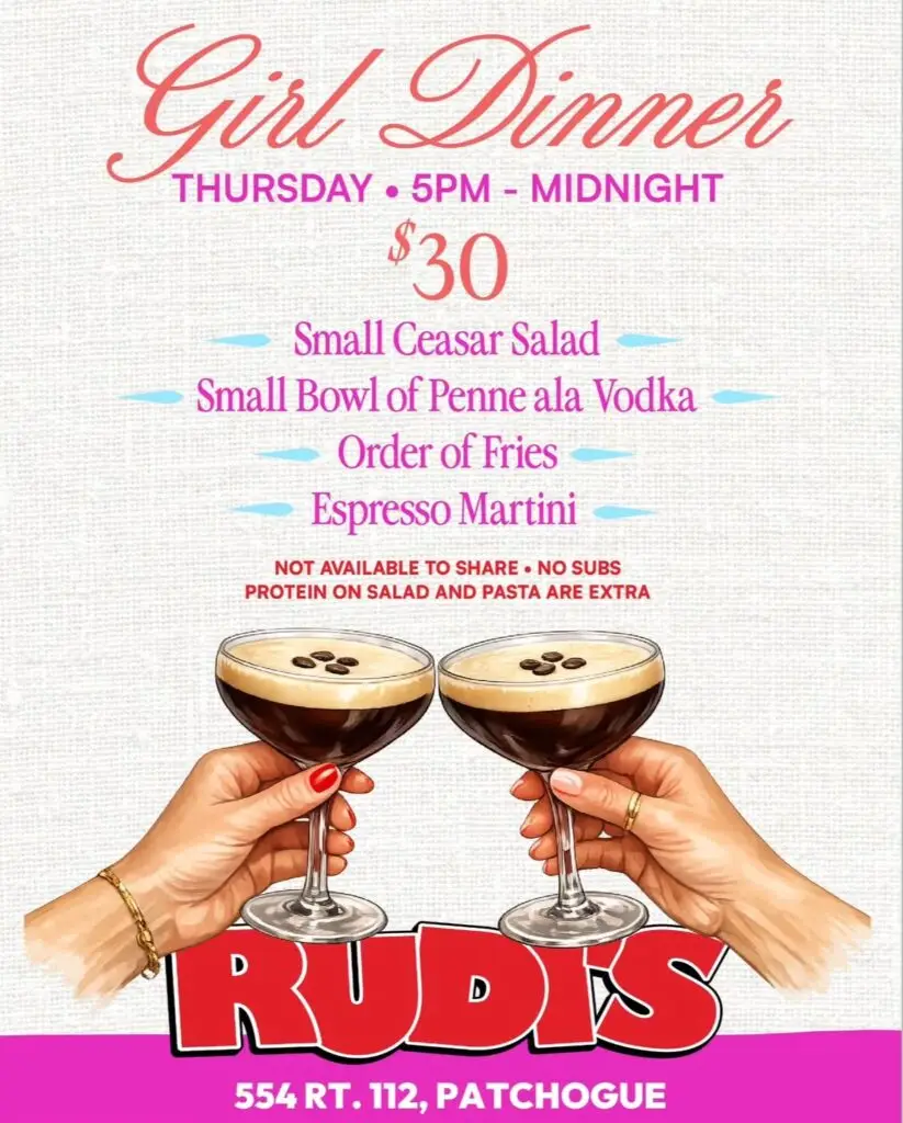 Rudi's – Going Local Long Island Girl Dinner