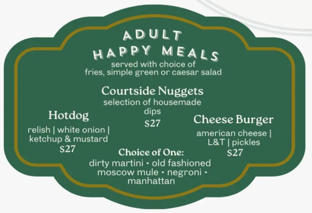 Adult Happy Meals – Going Local Long Island Girl Dinner