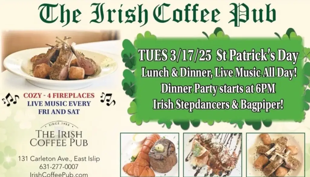 The Irish Coffee Pub – Going Local Long Island Corned Beef & Cabbage